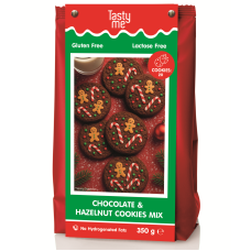 Chocolate & hazelnut cookies mix 350g - glutenvrij